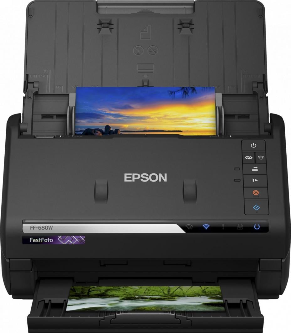Skaner Epson FastFoto FF-680W (B11B237401), 45ppm, USB, 600dpi, i zi