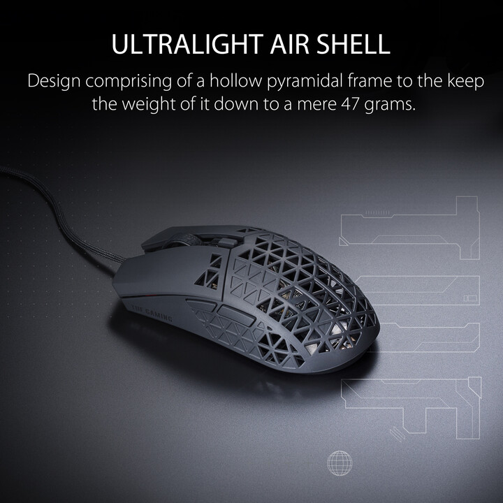 Maus ASUS TUF Gaming M4 Air, i zi 