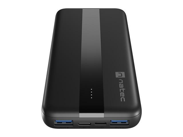 Power bank Natec Trevi Slim Q V2, 10000mAh, PD 20W, i zi