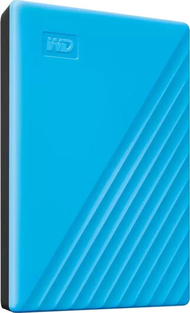 Надворешен тврд диск Western Digital My Passport, 6TB, USB, сина
