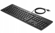 Tastierë HP USB Business Slim Keyboard, me kabllo USB, dizajn i hollë, e zezë