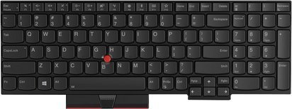 Tastierë laptopi Lenovo 01HX288, pjesë origjinale, e zezë
