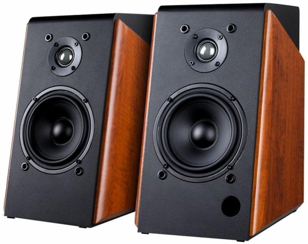 Bokse bookshelf Fenda F&D R60BT, 60W, Bluetooth, kafe