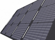 Panel diellor Segway SP100 për Cube, palosshëm, efikasitet i lartë, i zi
