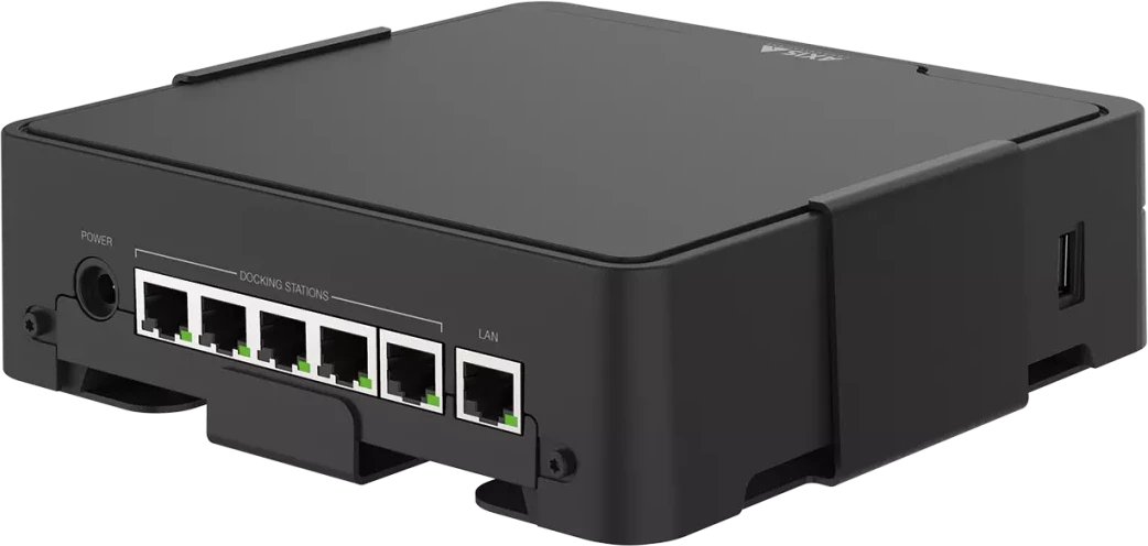 Kontroller sistemi Axis W800 System Controller, profesional, për mbikëqyrje video, i zi