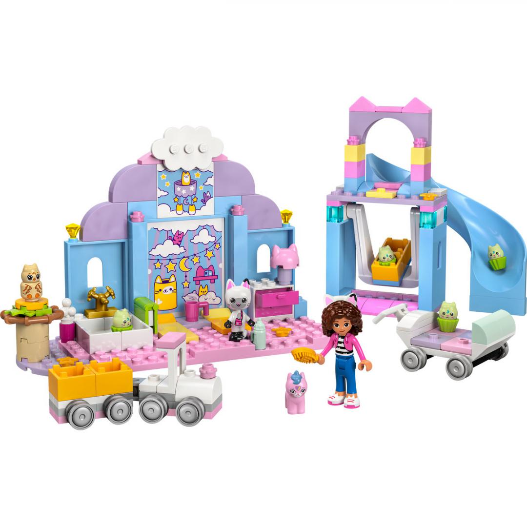 Set LEGO Gabby’s Dollhouse 10796, 165 pjesë, për fëmijë 4+, shumëngjyrësh