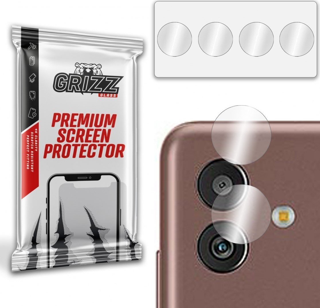 Mbrojtës kamere GrizzGlass Hybrid Glass Samsung Galaxy M13 5G, transparant