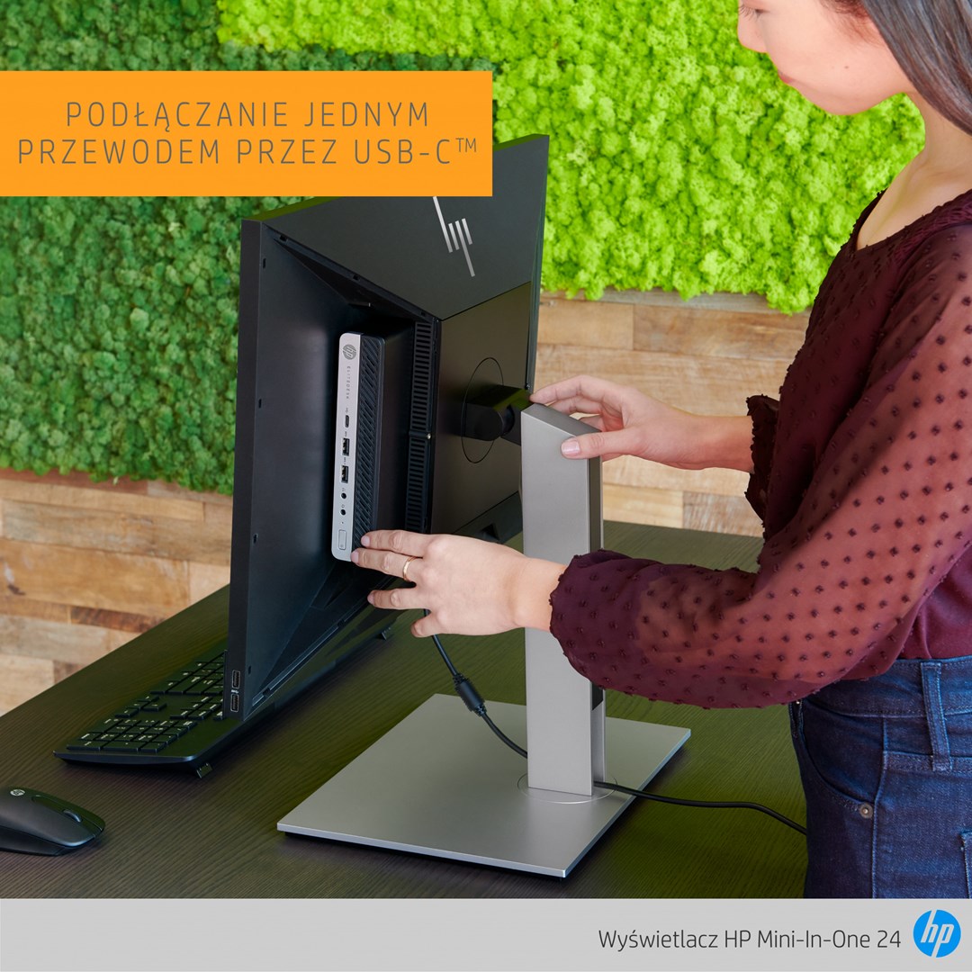 Monitor HP Mini-in-One 24, 23.8", Full HD, i zi