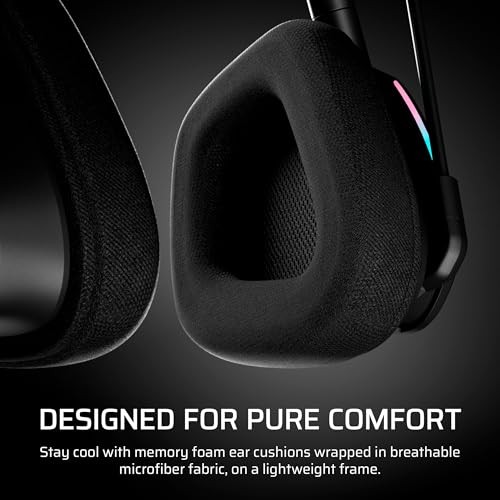 Headset gaming CORSAIR VOID V2 MAX Wireless, Dolby Atmos, pa tela, i zi