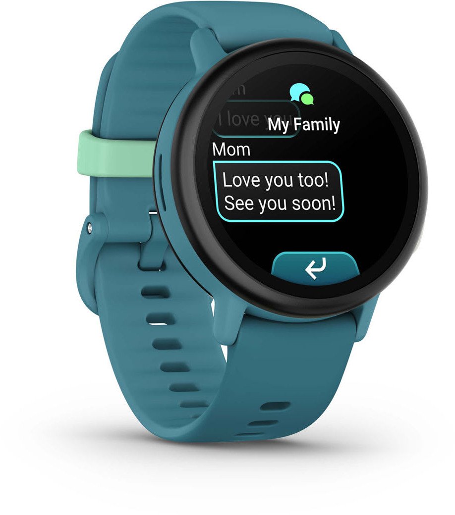 Ora inteligjente për fëmijë Garmin Bounce 2, ekran AMOLED, LTE, e zezë