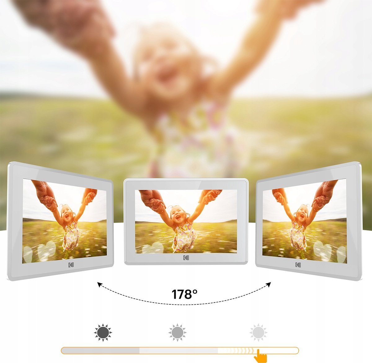 Kornizë dixhitale Kodak RCF-106H, WiFi, e bardhë