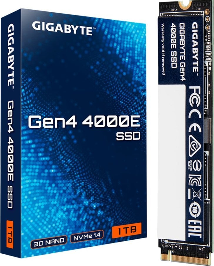 Disk SSD Gigabyte 4000E, 1TB, M.2 2280 PCI-E x4 Gen4 NVMe