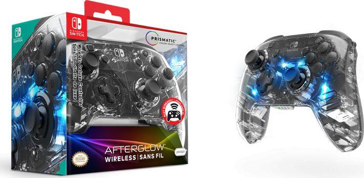 Kontroller PDP Afterglow Deluxe, wireless, i tejdukshëm