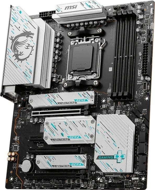 Pllakë amë MSI X670E, AMD, Socket, DDR5, Wi-Fi 6E, ATX