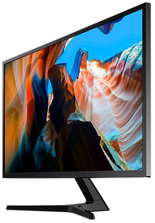Monitor LED Samsung 32UJ59 - 32" (81cm), 4K UHD, i kaltër i mbylltë / hirtë