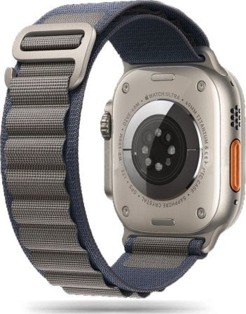 Rrip ore Tech-Protect Nylon Pro për Apple Watch 4 5 6 7 8 9 SE Ultra 1 2, najlon, i zi