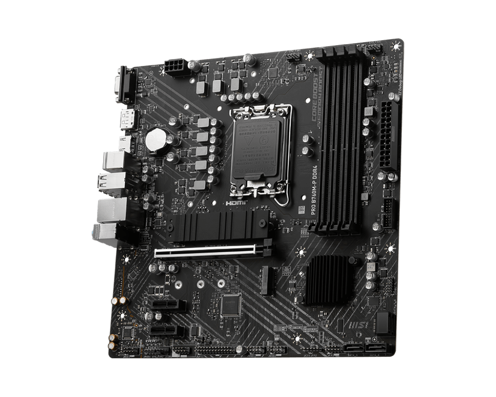 Pllake ame MSI PRO B760M-P DDR4 - DDR4, LGA1700, mATX