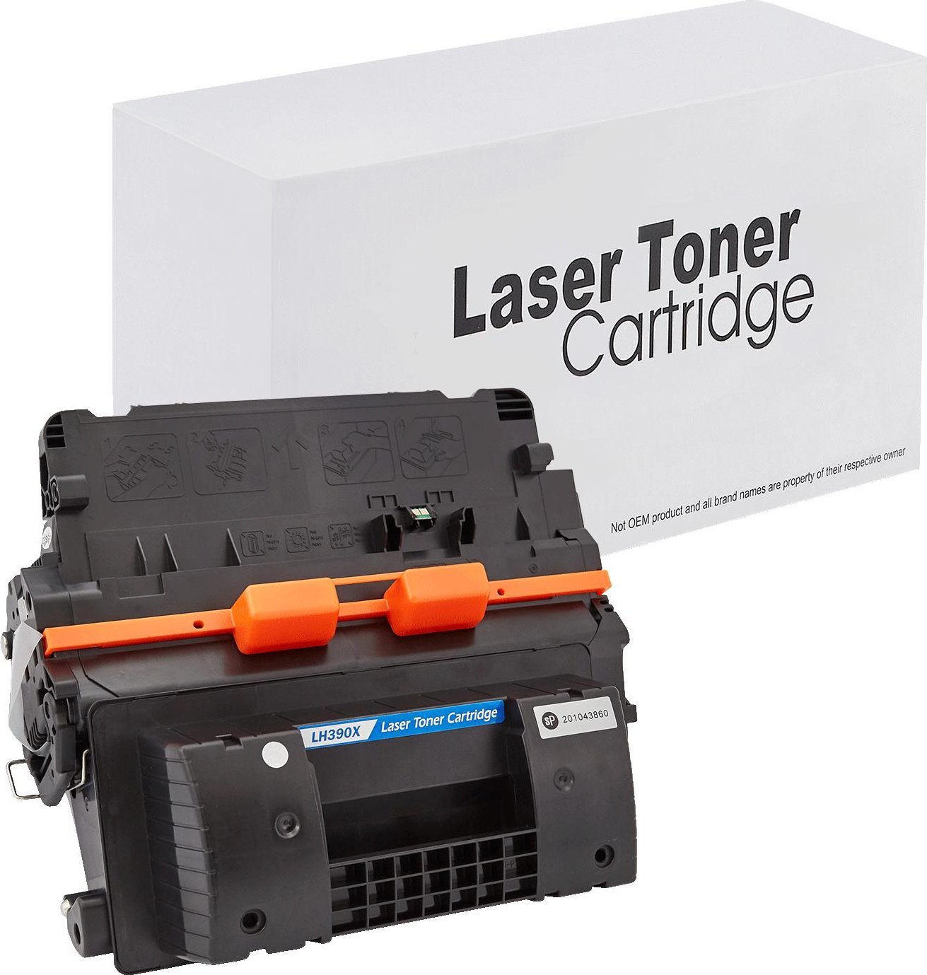 Toner printeri SmartPrint 90X, i zi, i rinovuar, kompatibil me HP