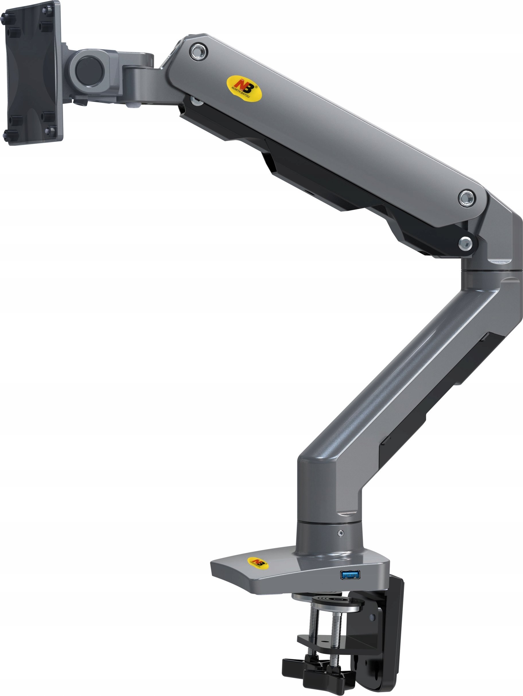 Krah monitori Northbayou G60, 27-45", deri 16 kg, gri mat