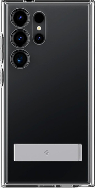 Mbulesë telefoni Spigen Ultra Hybrid S, për Samsung Galaxy S24 Ultra, me këmbë mbajtëse, transparente