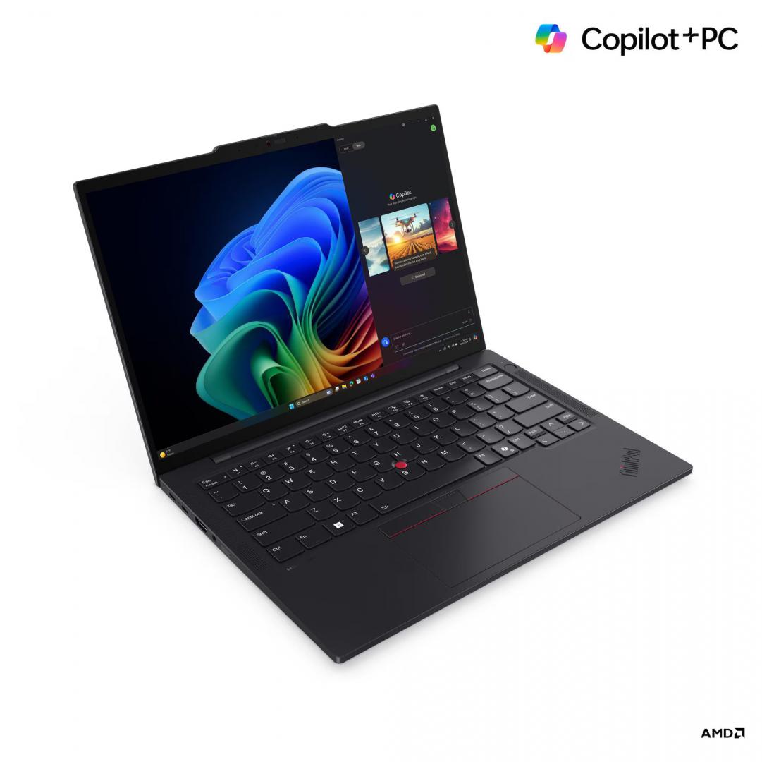 Laptop Lenovo ThinkPad T14s G6 AI, Ryzen 7, 64GB 1TB SSD, i zi