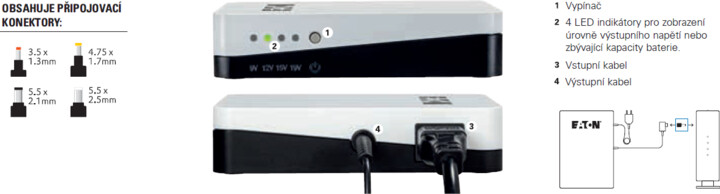 UPS Eaton 3S Mini FR, 36W