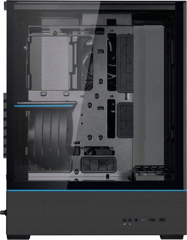 Kuti kompjuteri Lian Li SUP-01, Small Form Factor, gaming, e zezë 3