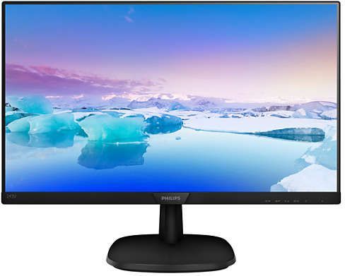 Monitor Philips V-line 243V7QDAB / 00,Full HD, 23.8" LED