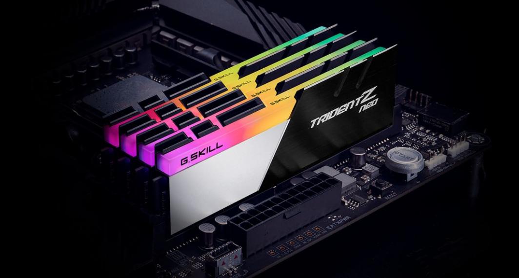 Memorie G.Skill Trident Z RGB, DDR4, 64 GB, 3200 MHz, CL16, F4-3200C16Q-64GTZR