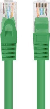 Kabllo rrjeti Lanberg Patchcord CAT 6 UTP, 1.5m, set 10 copë, e gjelbër