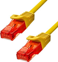Kabllo rrjeti ProXtend CAT6 U UTP, 20m, LSZH, e verdhë