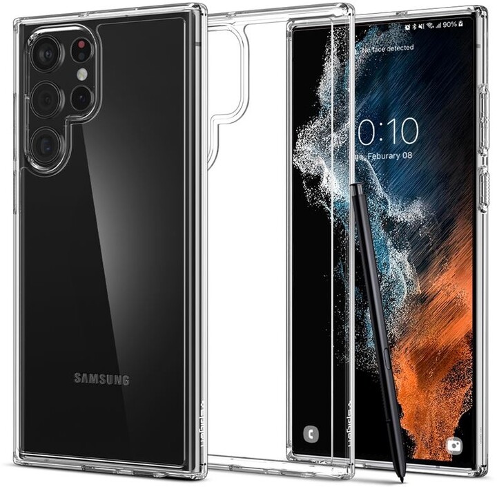 Spigen заштитна футрола Ultra Hybrid за Samsung Galaxy S22 Ultra, чист