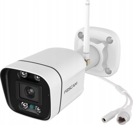 Kamera sigurie Foscam V8P, IP, wireless, e bardhë