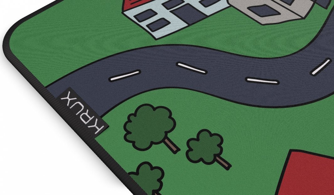 Mauspad Krux Space City MAX, XXXL, shumëngjyrësh