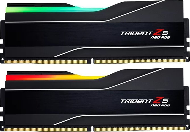 Memorie G.Skill Trident Z5 Neo RGB, DDR5, 32 GB, 6400 MHz, CL32, F5-6400J3239G16GX2-TZ5NR