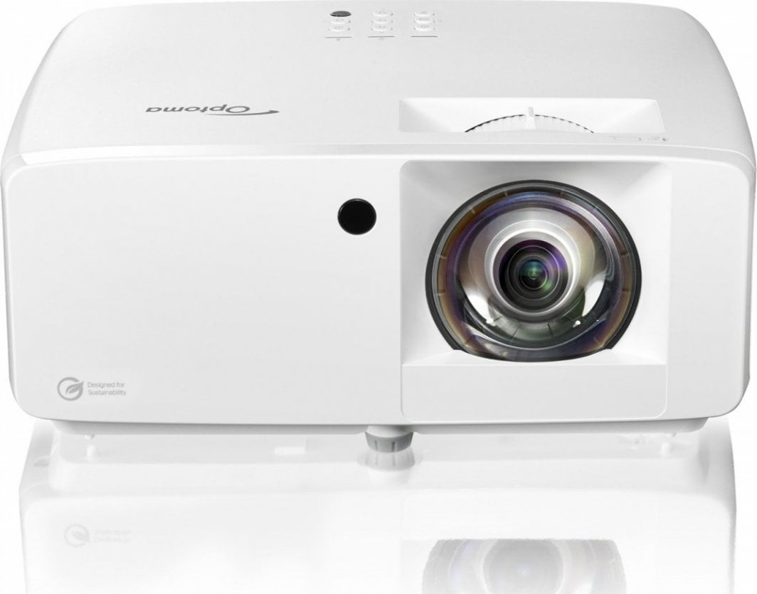 Проектор Optoma UHZ35ST, 4K UHD, 3500 лумени, бел