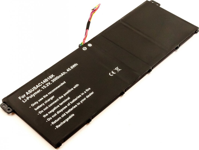 Bateri laptopi CoreParts Acer, 46Wh, 15.2V, e zezë