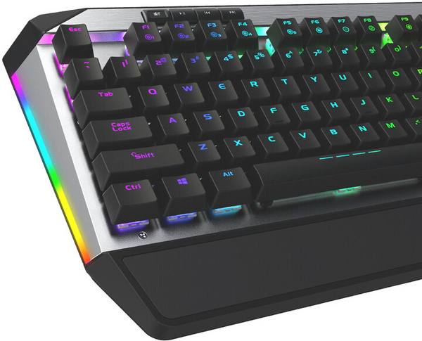 Tastierë Patriot Viper V765, Kailh White, US, e argjendtë