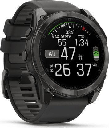 Orë smart Garmin Fenix 8 AMOLED Sapphire, 51mm, Carbon Gray