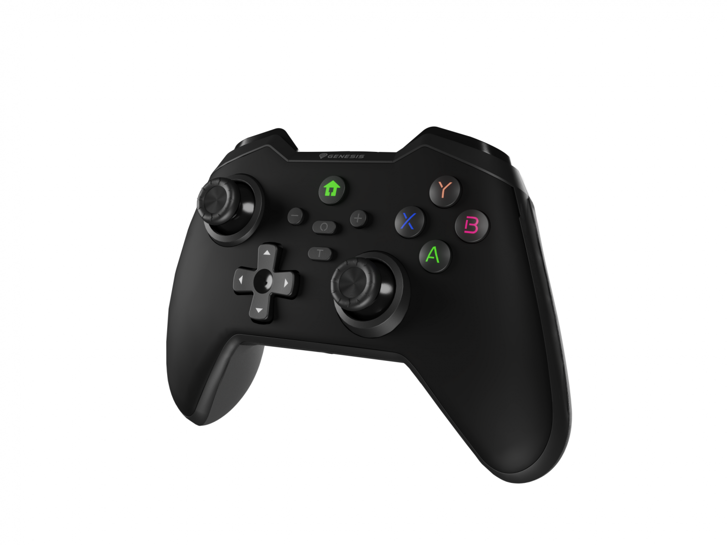 Gamepad wireless Genesis MANGAN 400 NJG-2100, Bluetooth, me dritë LED, i zi