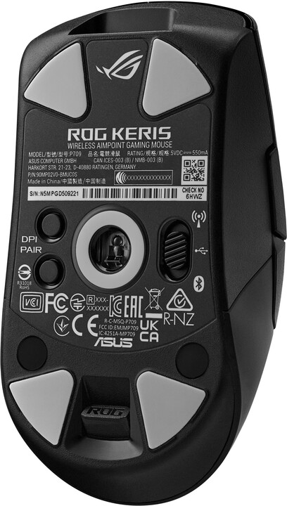 Maus ASUS ROG Keris Wireless Aimpoint, i zi