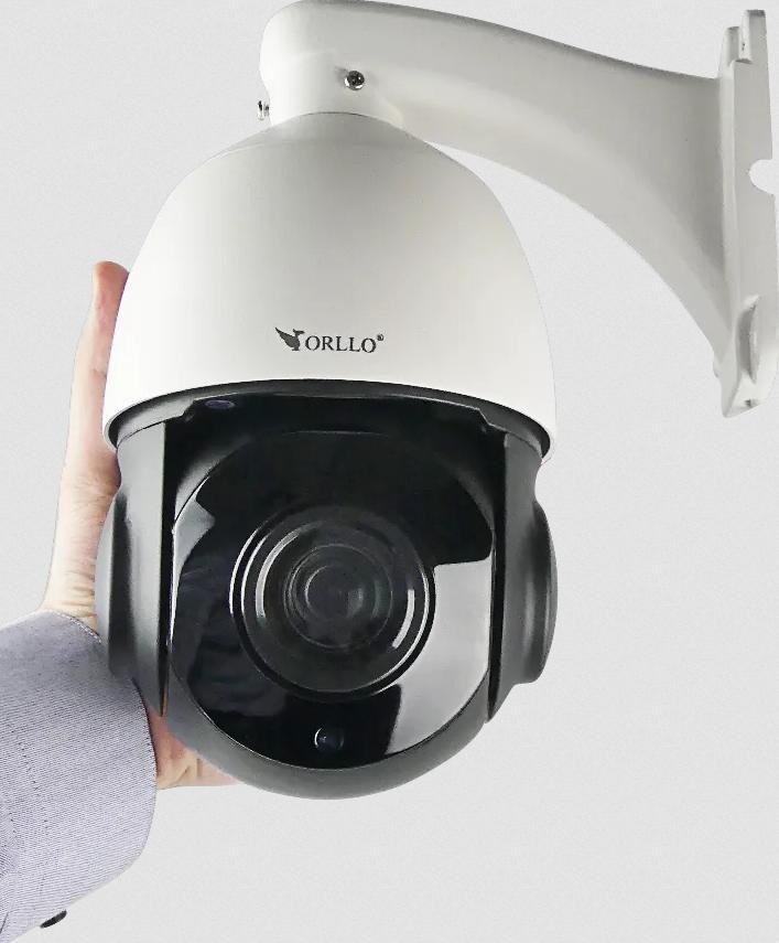 Kamerë sigurie e jashtme Orllo R2, 5Mpx, PTZ 22x, PoE, e bardhë