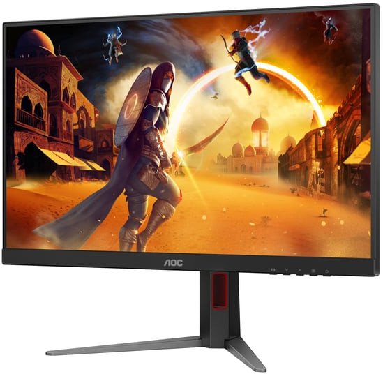 Monitor AOC G4 27G4HA, 27", Full HD, i zi e kuqe