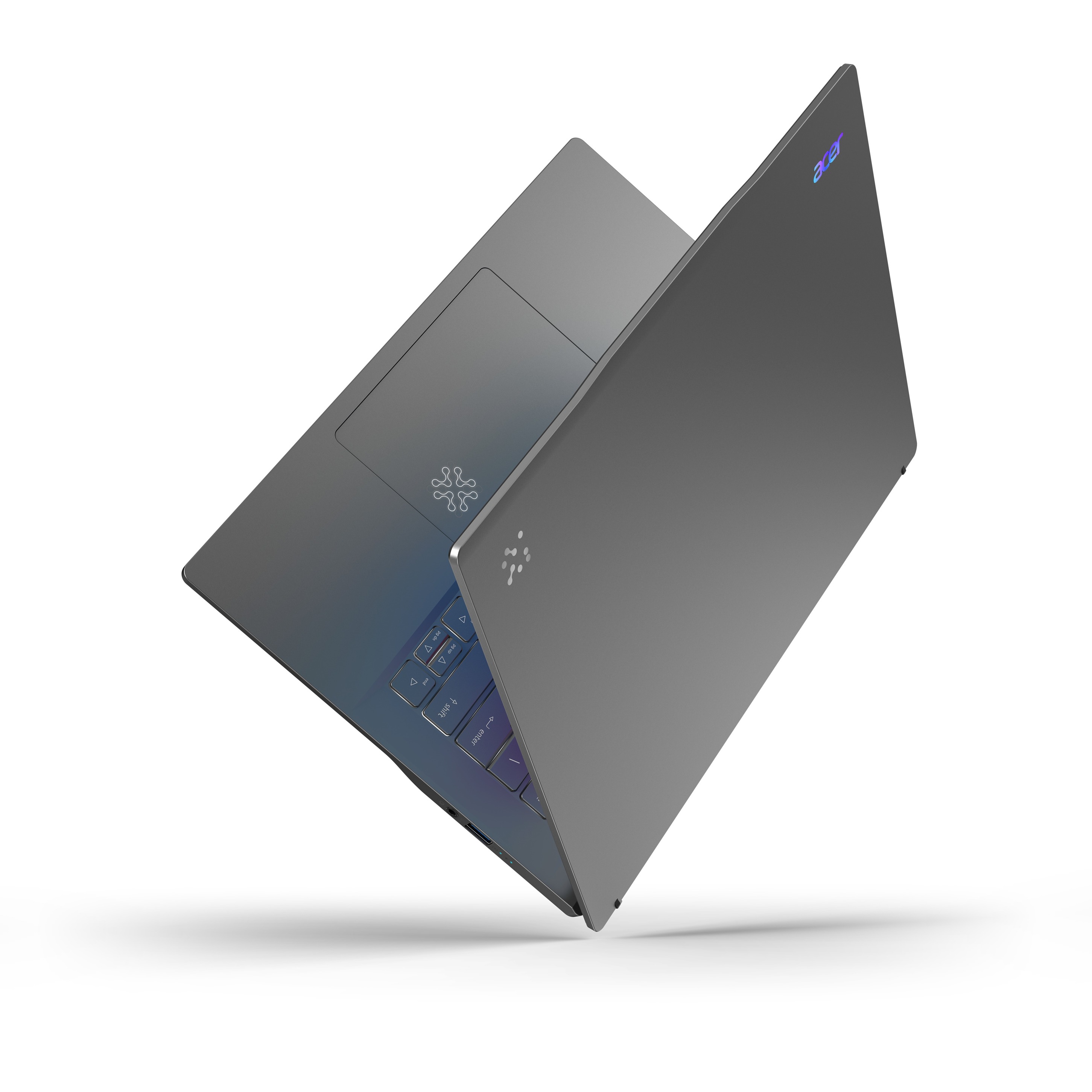 Laptop Acer Swift 14 AI, Snapdragon X Plus, 14.5", 16GB RAM, 1TB SSD, i hirtë