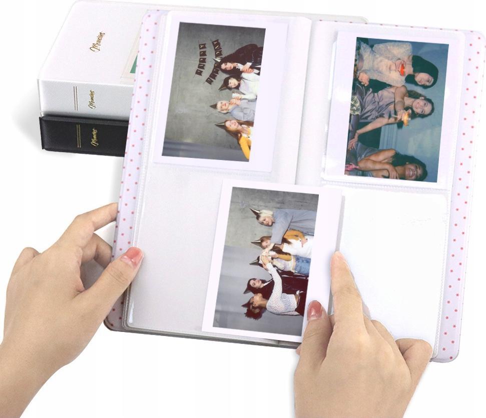 Album foto Polaroid Memories, 64 foto, kompatibil me Instax Square, i zi