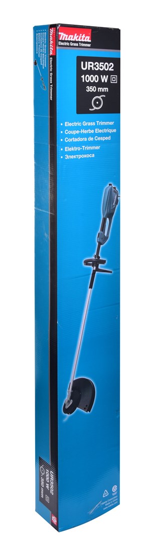Kositës bari elektrik Makita UR3502, 1000W, gjerësi prerjeje 35cm, jeshile
