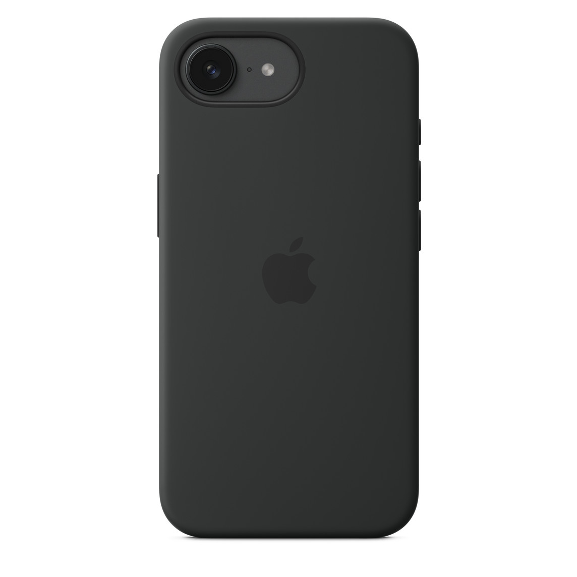 Apple iPhone 16e Silicone Case, Black 2