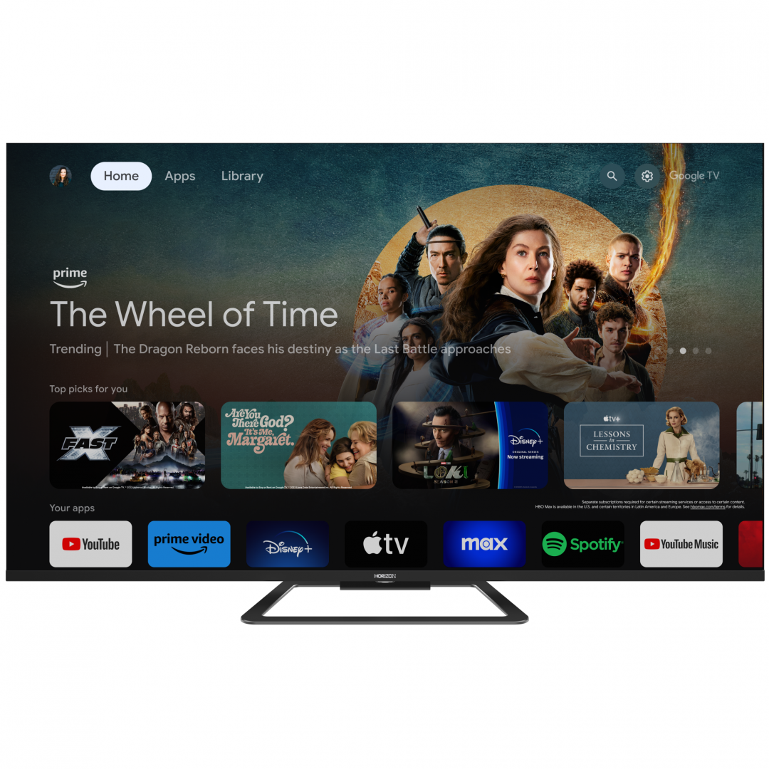 Televizor QLED Horizon 55HQ8590U/D, 55", 4K Ultra HD, Google TV, i zi
