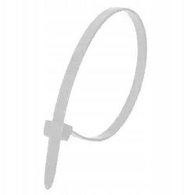 Lidhëse kabllosh të ripërdorshme DEDRA 11BV72253, 7.2x250 mm, 50 copë, të bardha