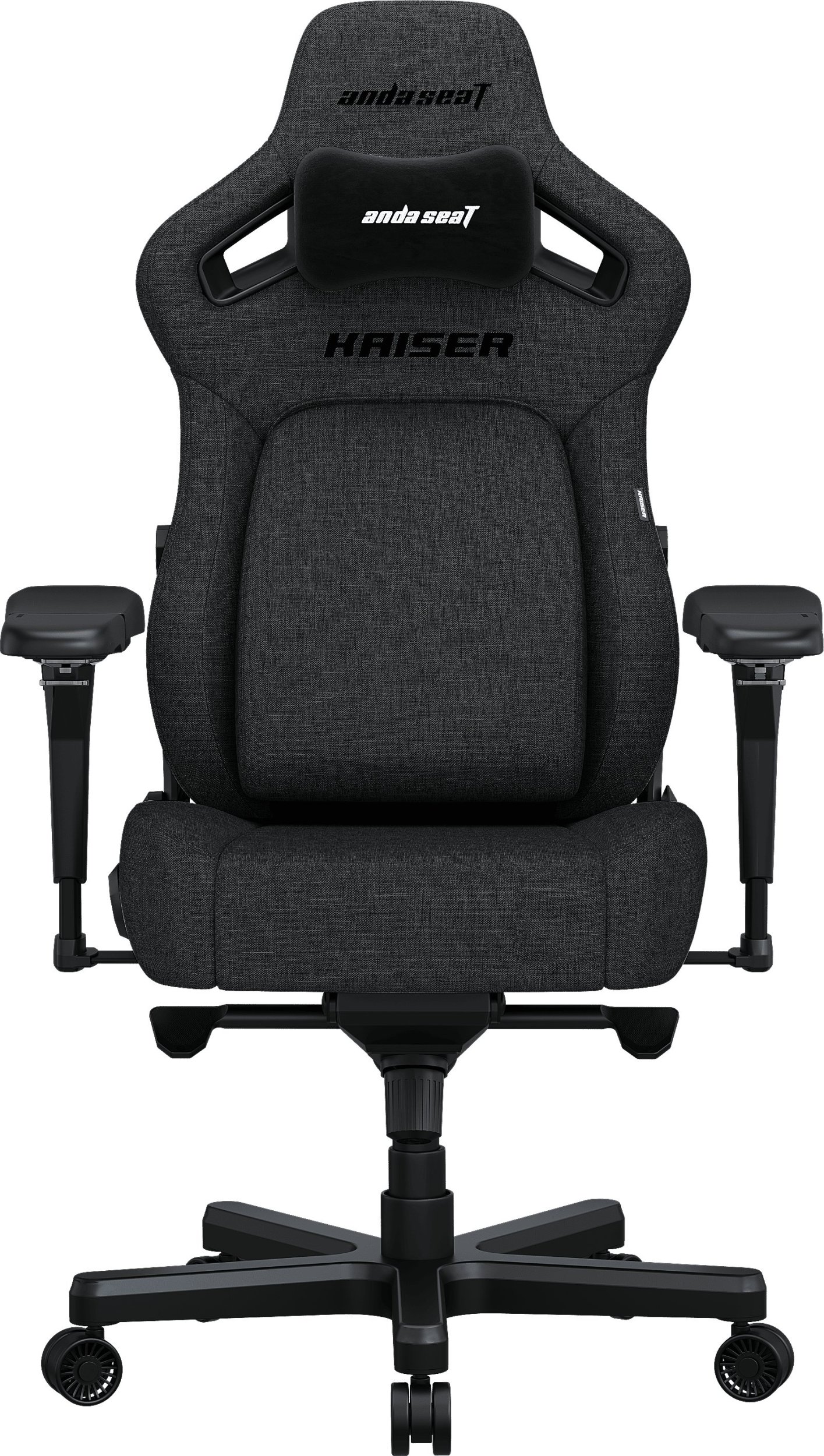 Karrige gaming Anda Seat Kaiser 4 Premium, madhësia XL, pëlhurë, gri e errët